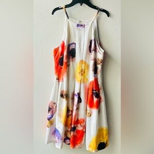 Vince Camuto Floral Halter Fit and Flare Dress 
Size 12